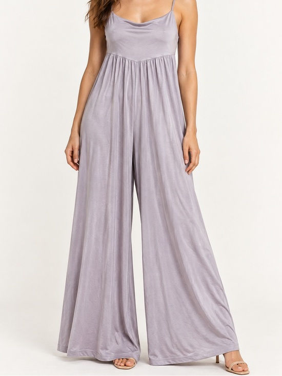 Wilfred Pants - Wilfred Aritzia Dusty Mauve Purple Wide Leg Jumpsuit Women’s M